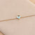 Cute Minimalist Elegant Women Metal Droplet Zircon Necklaces