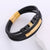 Cute & Edgy Men Irregular Rhombus Titanium Steel Electroplating Bracelets