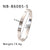 IG Style Irregular Stainless Steel Electroplating Bangles