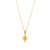 Fashion Quadrilateral Geometric Stainless Steel 18K Gold Plated Necklaces