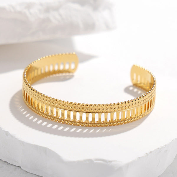 Chain Stainless Steel Electroplating Bangles