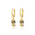 Cartoon Cartoon Zircon Zircon Inlay Earrings