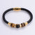 Cute & Edgy Men Irregular Rhombus Titanium Steel Electroplating Bracelets