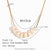 Fashion Stripe Geometric Stainless Steel 18K Gold Plated Necklaces