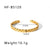 IG Style Octagram Tennis / Diamond Line Chain Asymmetrical Six-Pointed Star Stainless Steel Zircon Inlay Bangles