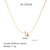 Tassel Irregular Heart Heart Geometric Stainless Steel Electroplating Necklaces