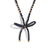 Fashion Bowknot Geometric Stainless Steel Electroplating Necklaces