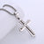 Hip Hop Cross Stainless Steel Zircon Inlay Pendants