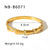 IG Style Asymmetrical Heart Stainless Steel Electroplating Bangles