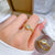 Moderate Luxury Women Crown Brass Rings