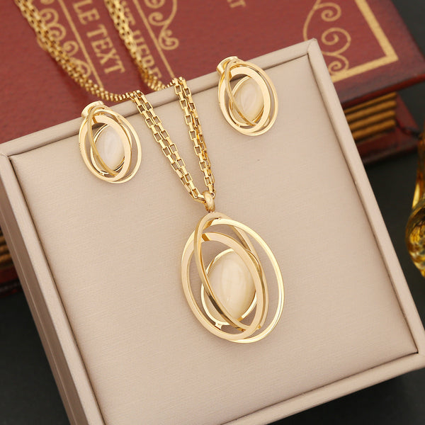 Fashion Stainless Steel Electroplating Pendants