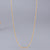 Minimalist Heart Titanium Steel Gold Plating Necklaces