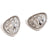 Fashion Triangle Geometric Stainless Steel Electroplating Stud Earrings