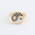 Vintage Retro Women Geometric Metal Patchwork Tai Chi Zircon Rings