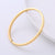 Minimalist Textured Stainless Steel Polishing Bangles