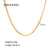 Women IG Style Chain Geometric Stainless Steel 18K Gold Plated Bracelets