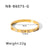 IG Style Pentagram Square Heart Octagram Stainless Steel Electroplating Bangles