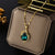 Natural Shell Droplet Titanium Steel 18K Gold Plated Necklaces