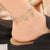 Women Wave Stainless Steel Anklets