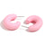 Fashion Round Geometric Plastic Stud Earrings