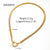 IG Style Chain Geometric Stainless Steel 18K Gold Plated Necklaces