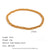 Women Fashion Round Geometric Stainless Steel 18K Gold Plated Bracelets