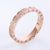 Moderate Luxury Stripe Circle Round Stainless Steel Electroplating Rings