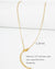 Natural Celestial Stainless Steel Electroplating Necklaces