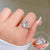 Unisex Cute & Edgy Crown Titanium Steel Polishing Rings