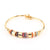 IG Style Women Diamond Metal Geometric Mixed Color Geometric Copper Bangles