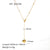 Tassel Irregular Heart Heart Geometric Stainless Steel Electroplating Necklaces