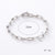 Retro Unisex Vintage Round Stainless Steel Electroplating Bracelets