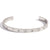 Fashion Circle Stainless Steel Electroplating Bangles