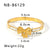 IG Style Zircon Heart Bowknot Stainless Steel Electroplating Bangles