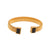 Fashion Round Stainless Steel 18K Gold Plated Bangles