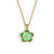 Fashion Petal Geometric Flower Stainless Steel Electroplating Necklaces