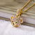 Minimalist Bear Geometric Copper Pendants