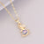 Women Minimalist Chinese Zodiac Metal Pendants