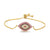 Minimalist Women Evil Eye Copper Inlay Bracelets