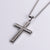 Hip Hop Cross Stainless Steel Electroplating Pendants