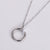 Expressive Round Stainless Steel Electroplating Necklaces