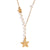 Fashion Starfish Animal Chinese Zodiac Stainless Steel Electroplating Necklaces