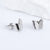 Expressive Butterfly Butterfly Stainless Steel Electroplating Earrings