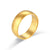 Women Fashion Circle Geometric Stainless Steel 18K Gold Plated Rings