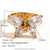 Expressive Fashion Butterfly Chinese Zodiac Animal Stainless Steel 18K Gold Plated Rings