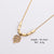 Retro Vintage Droplet Stainless Steel Electroplating Necklaces