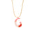 Fashion Letter Letter Text Number Stainless Steel Oil Dripping Necklaces