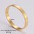 Minimalist Round Stainless Steel Electroplating Bangles