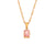 Fashion Geometric Stainless Steel 18K Gold Plated Necklaces