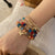 Unisex Fashion Butterfly Polymer Clay Handmade Bracelets